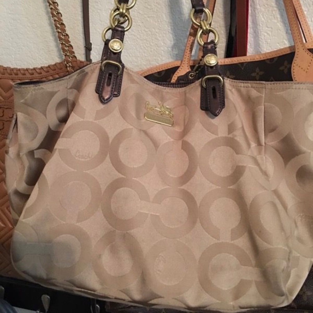 Coach Tan bag